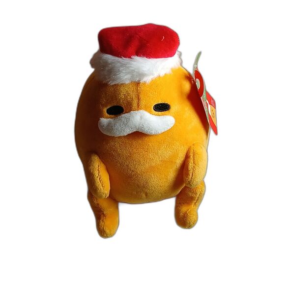 Sanrio Gudetama 13" Stuffed Plush Animal Toy Xmas Christmas Holiday Doll 12" NEW - Picture 1 of 5